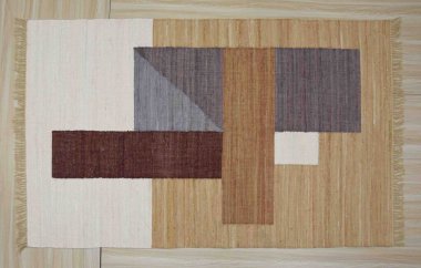 Yüksek çözünürlüklü orijinal el dokuması kilim ve halı motifleri ve renkleri