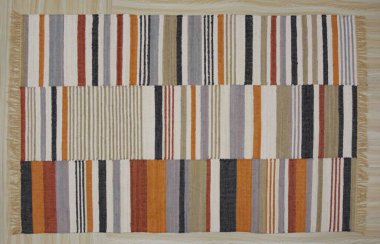 Yüksek çözünürlüklü orijinal el dokuması kilim ve halı motifleri ve renkleri