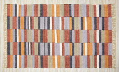 Yüksek çözünürlüklü orijinal el dokuması kilim ve halı motifleri ve renkleri