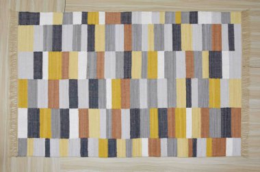 Yüksek çözünürlüklü orijinal el dokuması kilim ve halı motifleri ve renkleri