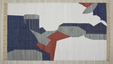 Yüksek çözünürlüklü orijinal el dokuması kilim ve halı motifleri ve renkleri