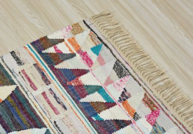 Yüksek çözünürlüklü orijinal el dokuması kilim ve halı motifleri ve renkleri