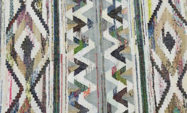 Yüksek çözünürlüklü orijinal el dokuması kilim ve halı motifleri ve renkleri