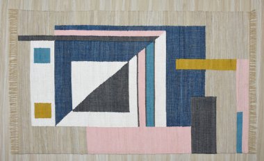 Yüksek çözünürlüklü orijinal el dokuması kilim ve halı motifleri ve renkleri