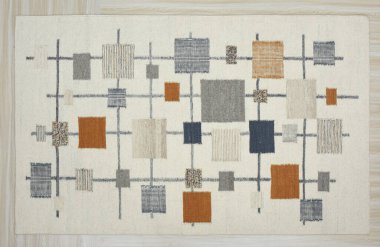 Yüksek çözünürlüklü orijinal el dokuması kilim ve halı motifleri ve renkleri
