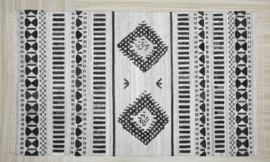 Yüksek çözünürlüklü orijinal el dokuması kilim ve halı motifleri ve renkleri