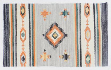 Yüksek çözünürlüklü orijinal el dokuması kilim ve halı motifleri ve renkleri
