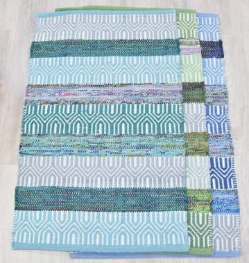 Yüksek çözünürlüklü orijinal el dokuması kilim ve halı motifleri ve renkleri