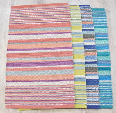 Yüksek çözünürlüklü orijinal el dokuması kilim ve halı motifleri ve renkleri