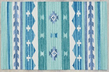 Yüksek çözünürlüklü orijinal el dokuması kilim ve halı motifleri ve renkleri