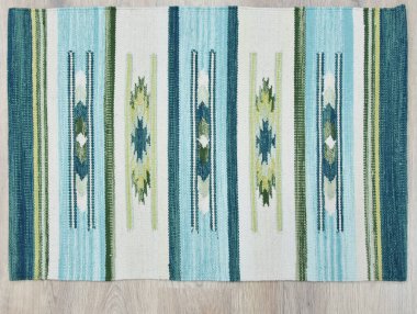 Yüksek çözünürlüklü orijinal el dokuması kilim ve halı motifleri ve renkleri