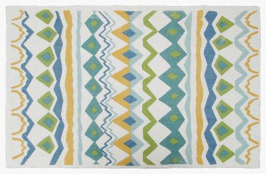 Yüksek çözünürlüklü moda desenleri ve renkleri olan Alan Halıları ve El Loom Halısı