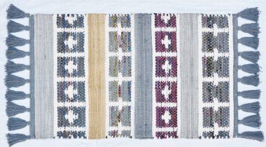 Yüksek çözünürlüklü moda desenleri ve renkleri olan Alan Halıları ve El Loom Halısı