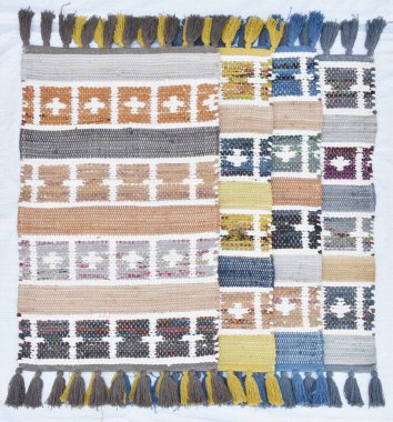 Yüksek çözünürlüklü moda desenleri ve renkleri olan Alan Halıları ve El Loom Halısı