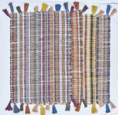 Yüksek çözünürlüklü moda desenleri ve renkleri olan Alan Halıları ve El Loom Halısı