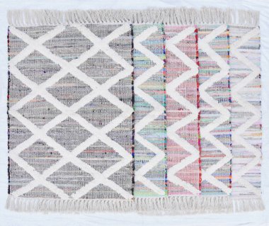 Yüksek çözünürlüklü moda desenleri ve renkleri olan Alan Halıları ve El Loom Halısı