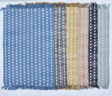 Yüksek çözünürlüklü moda desenleri ve renkleri olan Alan Halıları ve El Loom Halısı