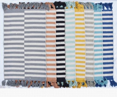 Yüksek çözünürlüklü moda desenleri ve renkleri olan Alan Halıları ve El Loom Halısı