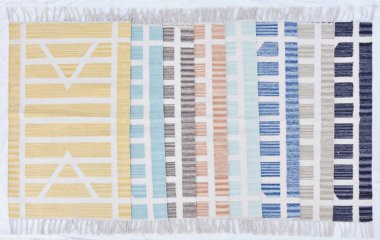 Yüksek çözünürlüklü moda desenleri ve renkleri olan Alan Halıları ve El Loom Halısı