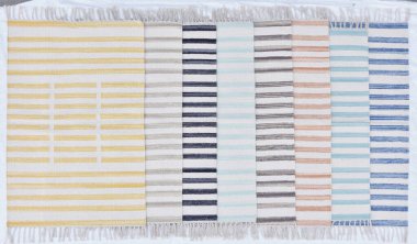 Yüksek çözünürlüklü moda desenleri ve renkleri olan Alan Halıları ve El Loom Halısı