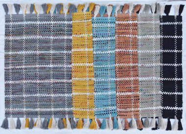 Yüksek çözünürlüklü moda desenleri ve renkleri olan Alan Halıları ve El Loom Halısı