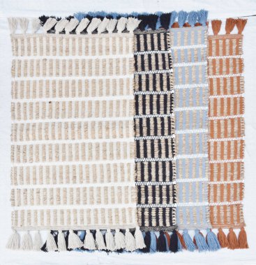 Yüksek çözünürlüklü moda desenleri ve renkleri olan Alan Halıları ve El Loom Halısı