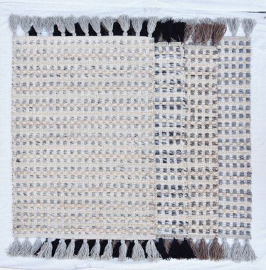 Yüksek çözünürlüklü moda desenleri ve renkleri olan Alan Halıları ve El Loom Halısı