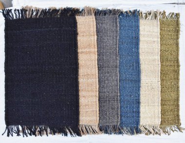 Yüksek çözünürlüklü moda desenleri ve renkleri olan Alan Halıları ve El Loom Halısı