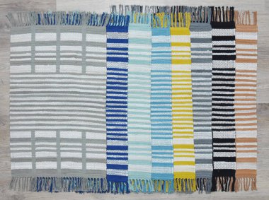 Yüksek çözünürlüklü moda desenleri ve renkleri olan Alan Halıları ve El Loom Halısı