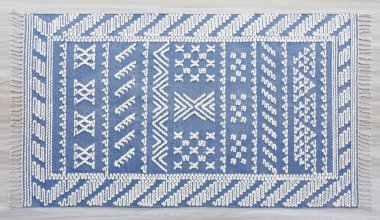 Yüksek çözünürlüklü moda desenleri ve renkleri olan Alan Halıları ve El Loom Halısı