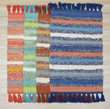 Yüksek çözünürlüklü motifleri ve renkleri olan el halıları ve halıları