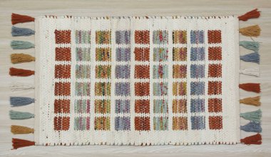 Yüksek çözünürlüklü motifleri ve renkleri olan el halıları ve halıları