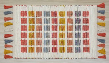 Yüksek çözünürlüklü motifleri ve renkleri olan el halıları ve halıları