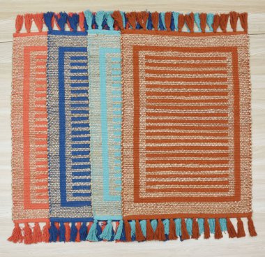 Yüksek çözünürlüklü motifleri ve renkleri olan el halıları ve halıları