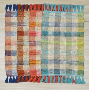 Yüksek çözünürlüklü motifleri ve renkleri olan el halıları ve halıları