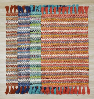 Yüksek çözünürlüklü motifleri ve renkleri olan el halıları ve halıları