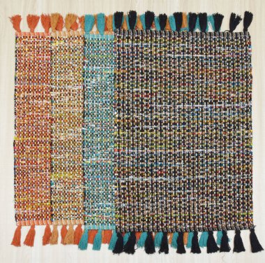 Yüksek çözünürlüklü motifleri ve renkleri olan el halıları ve halıları