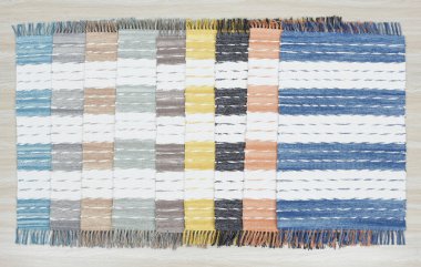 Yüksek çözünürlüklü motifleri ve renkleri olan el halıları ve halıları