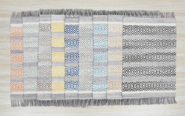 Yüksek çözünürlüklü motifleri ve renkleri olan el halıları ve halıları