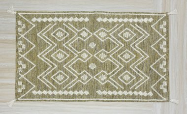 Yüksek çözünürlüklü motifleri ve renkleri olan el halıları ve halıları