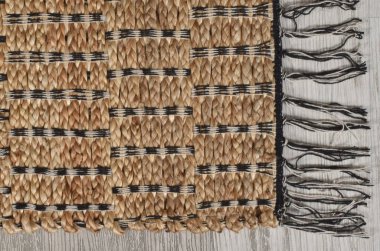 Jute Halı ve Halı, yüksek çözünürlüklü yaratıcı desen