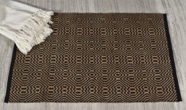 Jute Halı ve Halı, yüksek çözünürlüklü yaratıcı desen