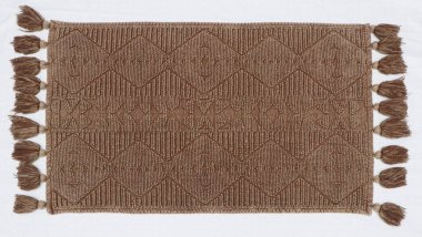 Yüksek çözünürlüklü modern desenli ve renkli el yapımı Bathmat tasarımları