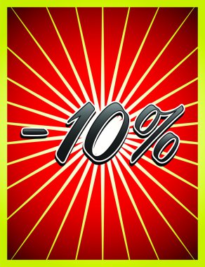 Yeni gelenler indirim teklif ile şık büyük satış poster, afiş veya el ilanı tasarımı.