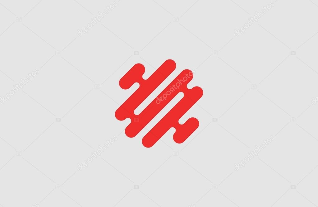 Creative logo. Brain logo. Minimalistic logo design. Abstract logo