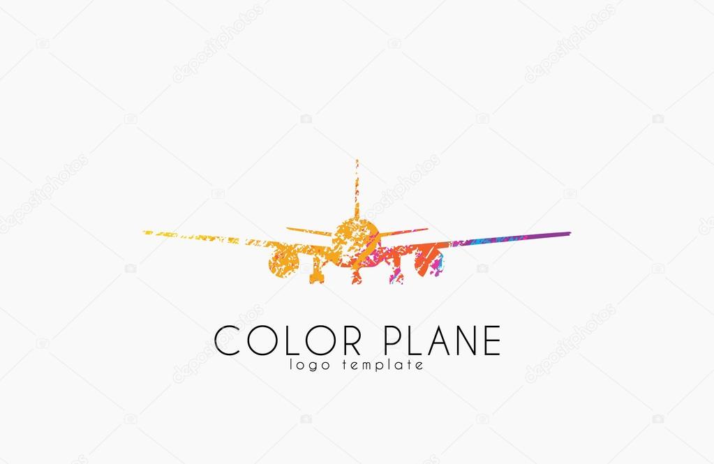 Airplane logo. travel logo design. Plane logo. Creative logo.
