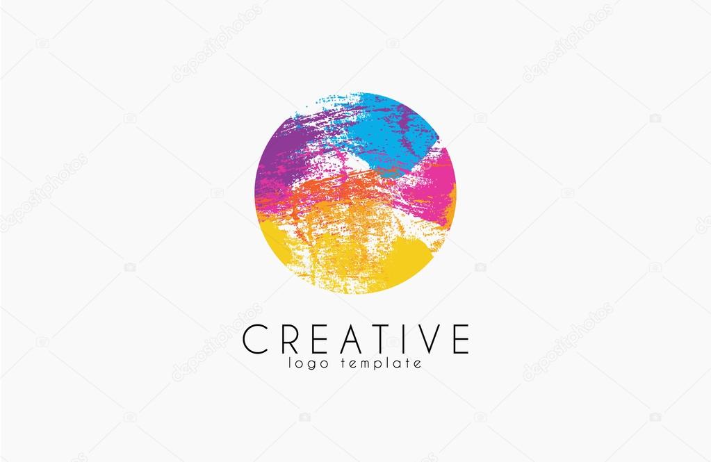 Creative logo. Colorful logo. geometric icon. fashion logo. Bright logo. Geometric logo. Company logo. Vector logo icon