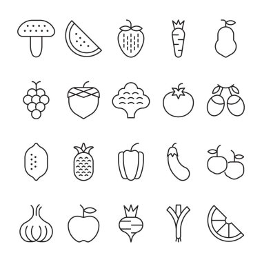 Meyve Simgesi Sembol Vektörü