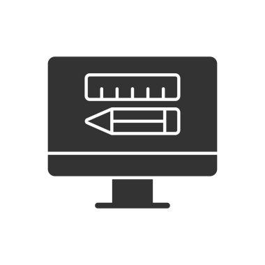 Web Tasarım Simgesi - Kalem ve Cetvel