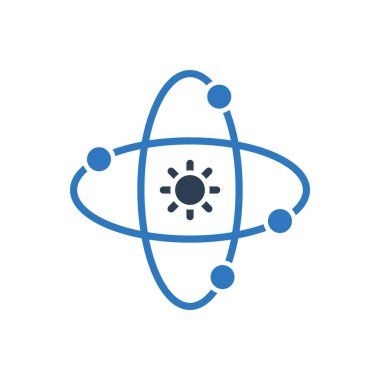 Güneş Sistemi Simgesi İşaret Sembolü